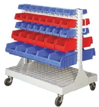 bull bin 45 shop floor trolley