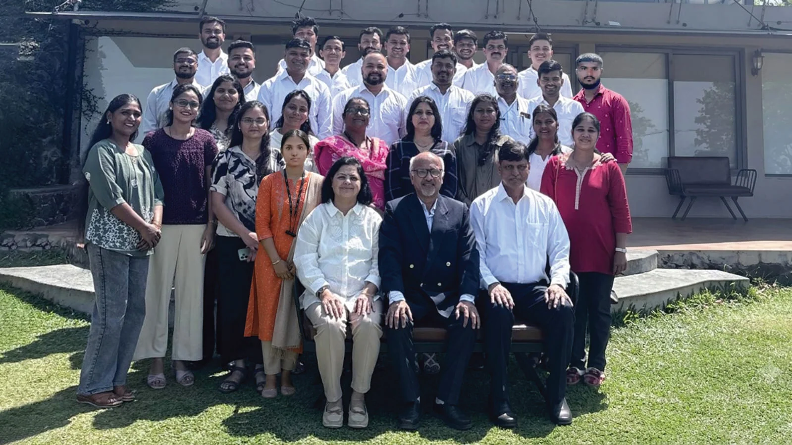 sharang corporation team group photo